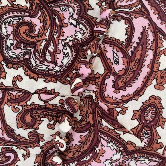 For Love and Lemons Georgia Babydoll Lilac paisley dress - Picture 10 of 10